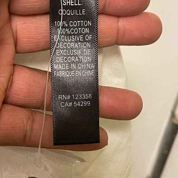 CAVI Shirt with Faux Leather Stripes in Shoulders Size 3XL*Available 9/5* - Picture 11 of 12